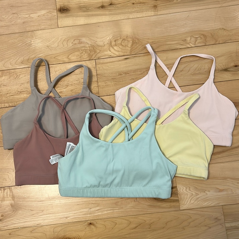 Girls Athleta sports bras